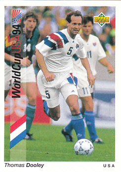 Thomas Dooley USA Upper Deck World Cup 1994 Preview Eng/Spa #5